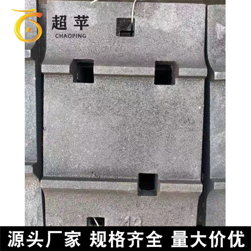轨道铸铁垫板批发 球墨钢轨木枕垫板30KG