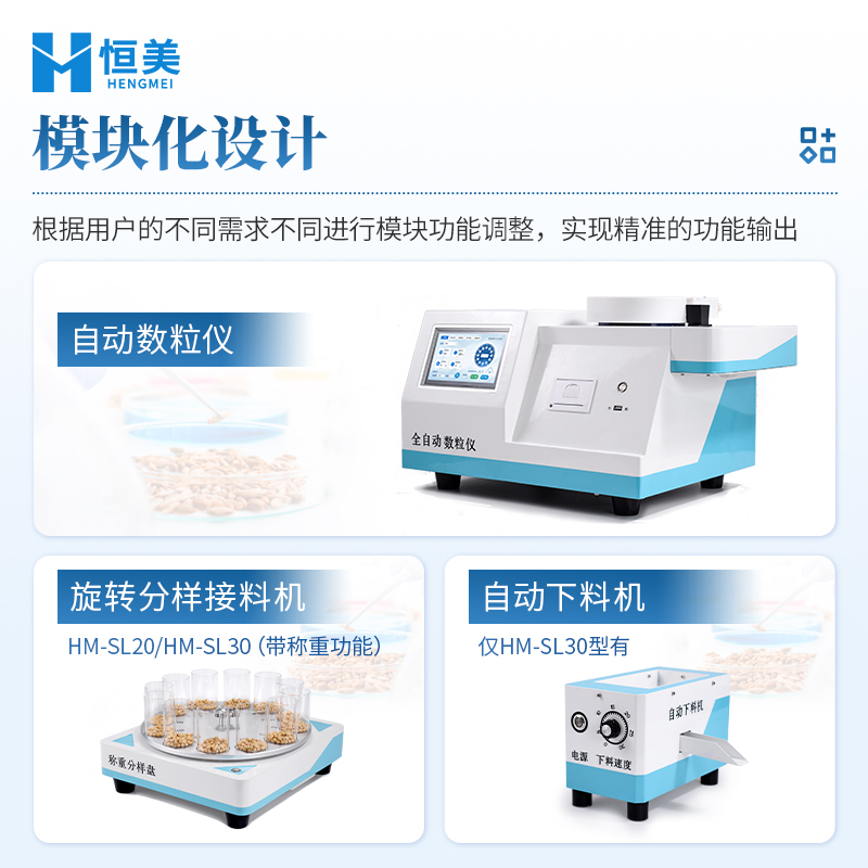 数粒仪 模块化设计 超大触摸屏