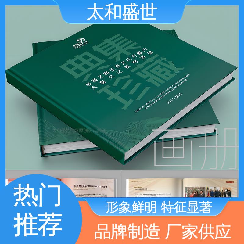 太和盛世 文旅宣传册设计 大方美观 提高市场知名度