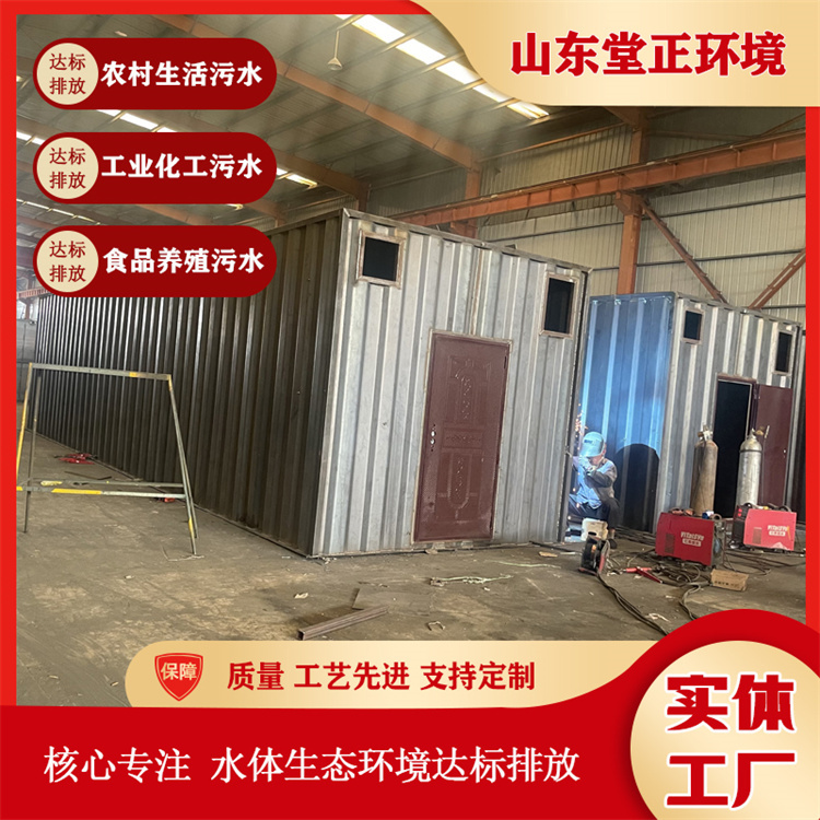 服务区污水处理设备 一体化生活污水处理设施 厂家定制