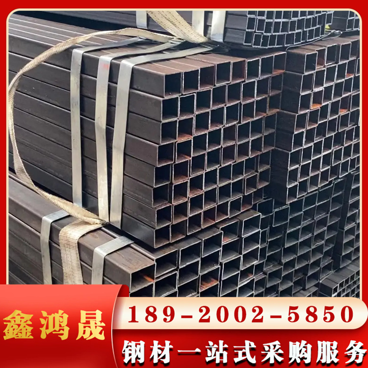 黑方管 矩形管 Q235 Q345 材质规格齐全 支持加工定制