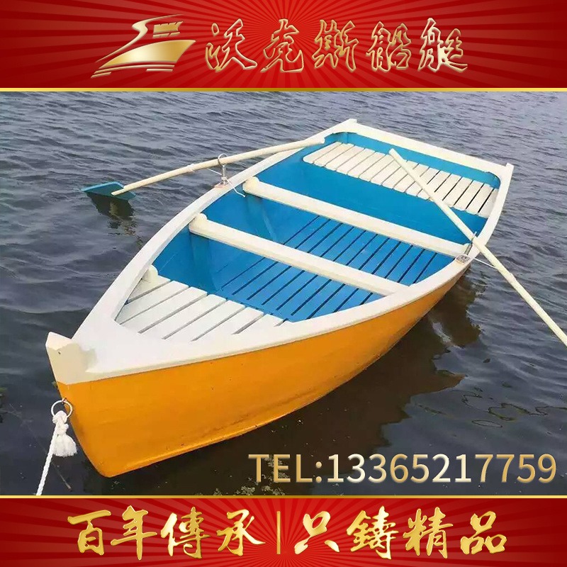 出售一头尖欧式船 水上景观装饰船 手划木船