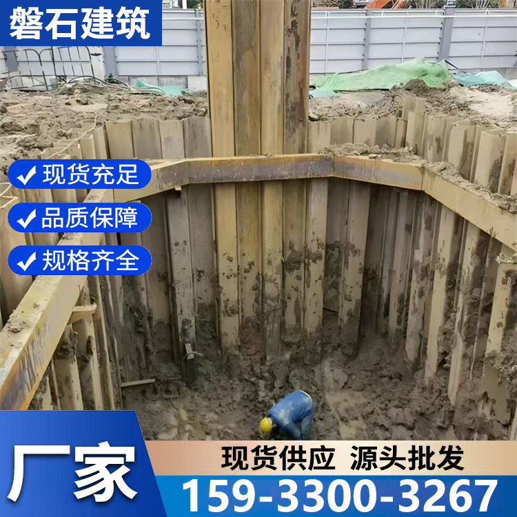 专业打钢板桩 建筑基坑支护 管道河道沟渠围堰用 自有机械 快速进场