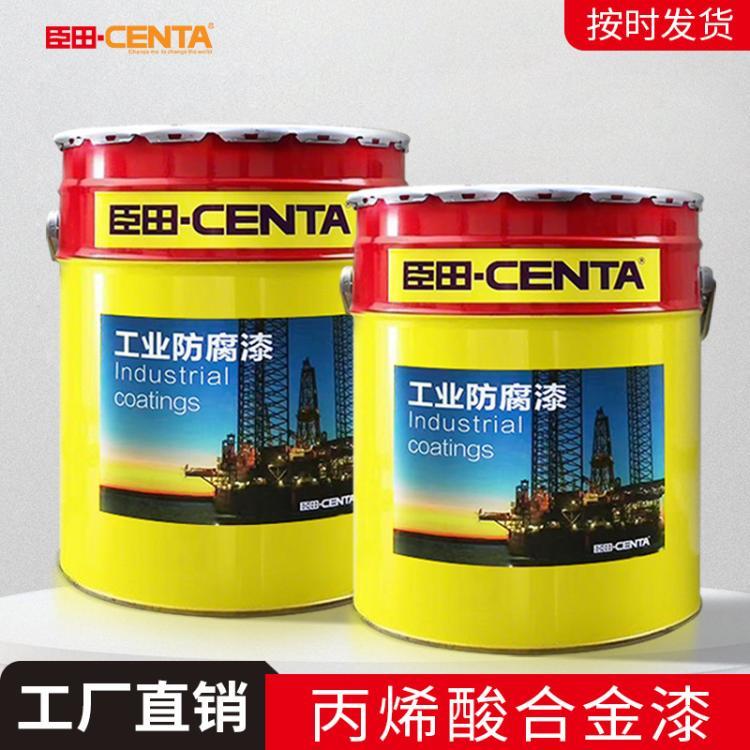 丙烯酸合金漆钢结构不锈钢金属漆工业漆耐水耐磨保色温聚氨酯面漆