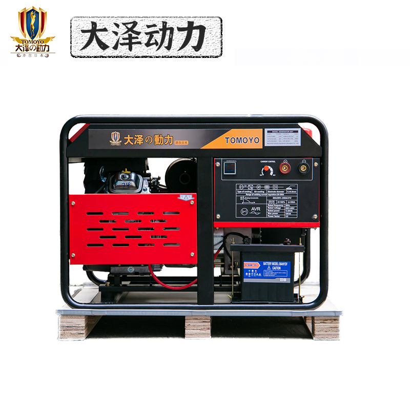 300A汽油发电电焊一体机自发电