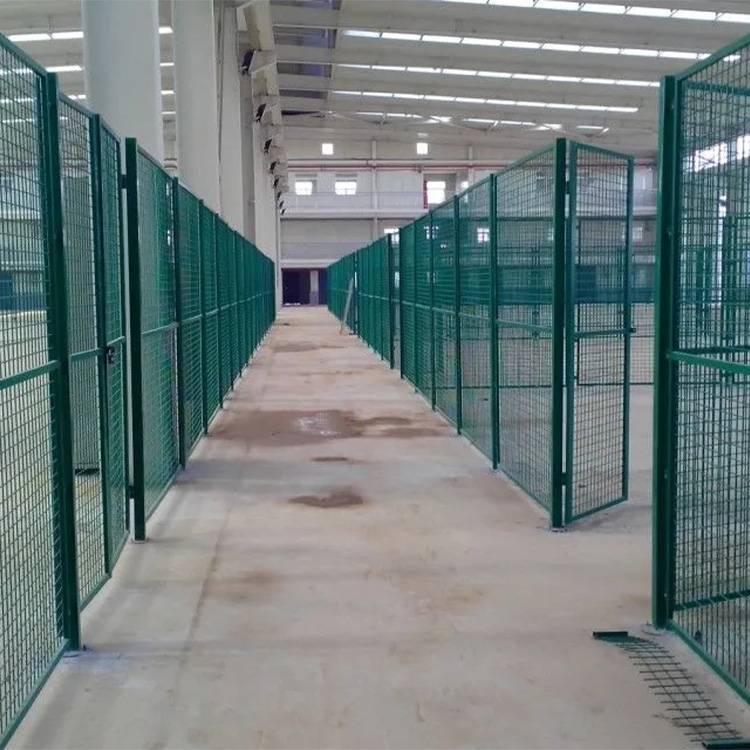 车间隔离网 移动框架铁丝网围栏可定制