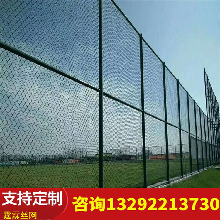 河北球场护栏网生产厂家  球场围网定制生产  霆霖丝网