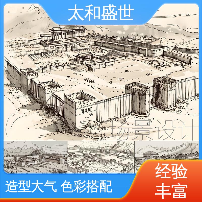 太和盛世 情景还原 品牌专柜设计 增强展厅吸引力