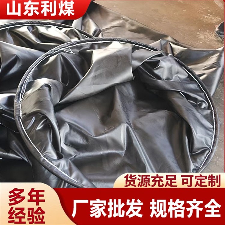 隧道风筒布 生产加工直径300-1800mm*10M塑料涂覆布无缝正压风筒