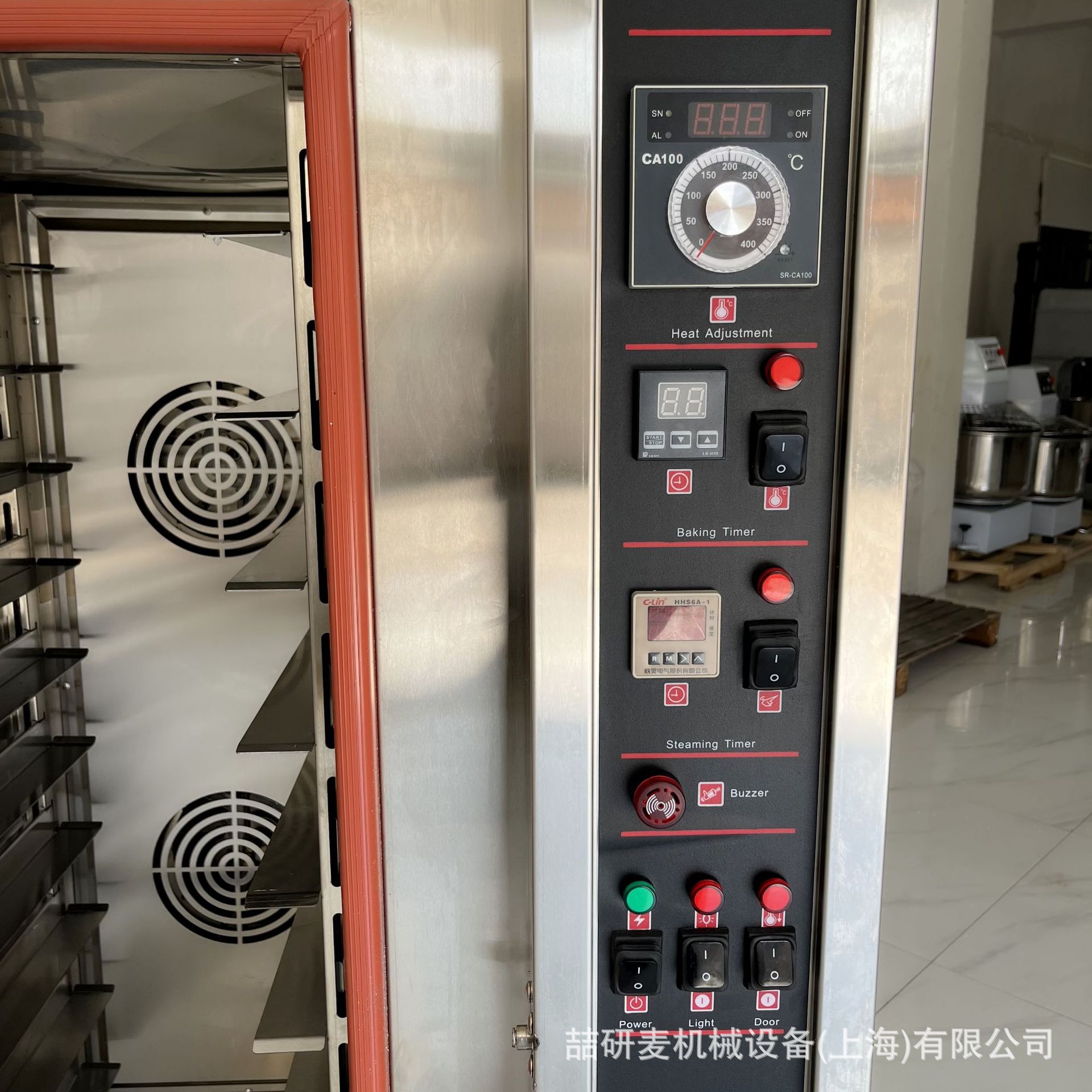 商用热风循环烤炉 双风机送风温度均匀热风炉5层8层10层烤箱