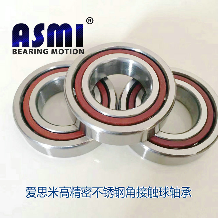 不锈钢角接触球轴承SS 7200 7201 7202  7203 7204 7205 7206 防水防锈