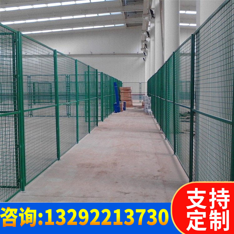 车间隔离网 车间护栏网 车间隔断网 霆霖生产