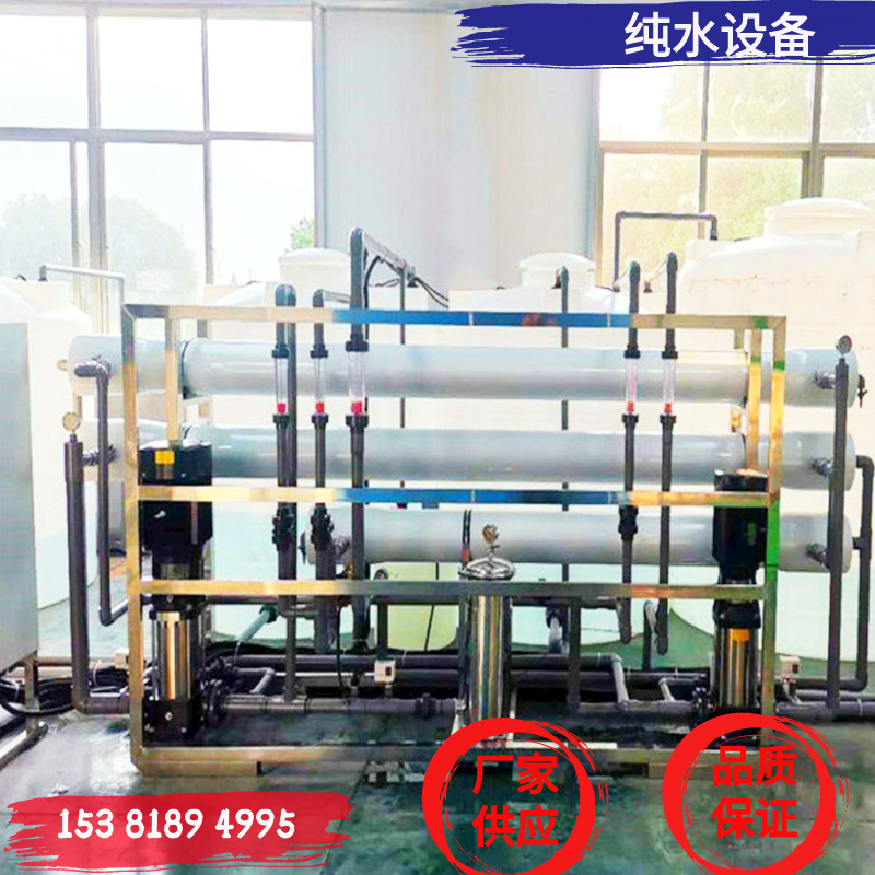 水处理反渗透 智能工业纯水机 辉月环保 净水机厂家10t