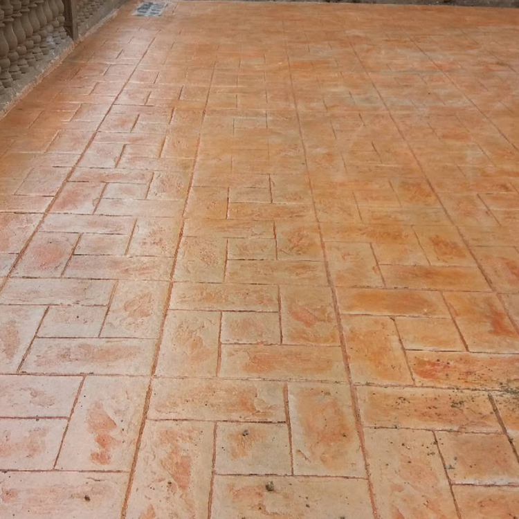路艺 压花地坪价格 压印地坪 压模地坪
