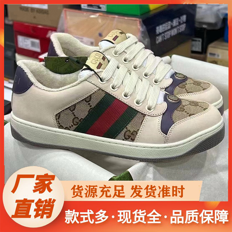 脏脏鞋厂家 面包板鞋做旧复古脏脏鞋女 新款厚底休闲鞋