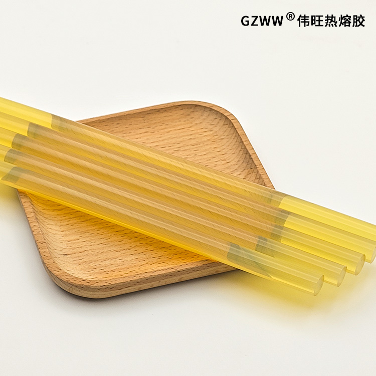 电子元件专用 黄透热熔胶棒 防水耐高温 凝固时间短 厂家直供 伟旺