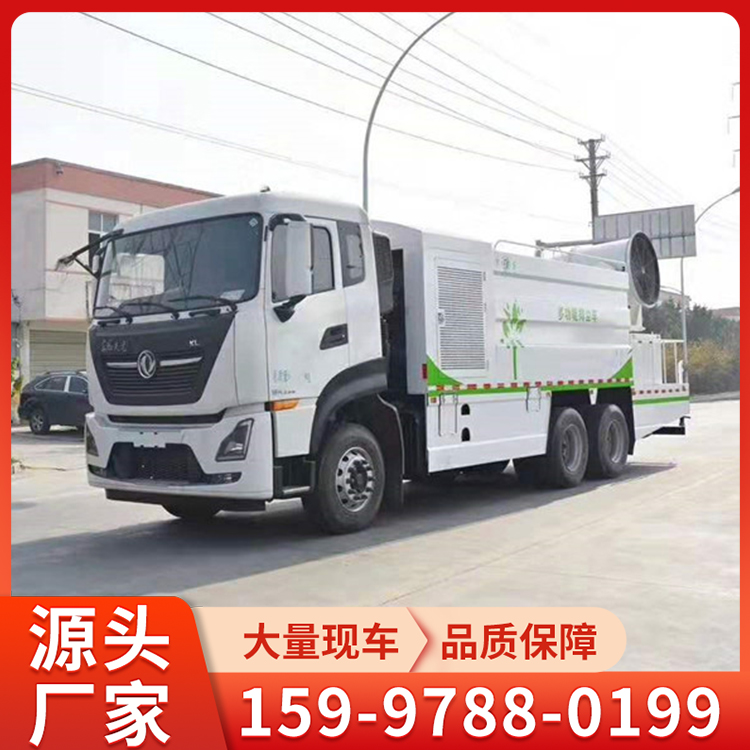 国六东风天龙后双桥10-15方抑尘车,10-15吨雾炮车 厂家直销