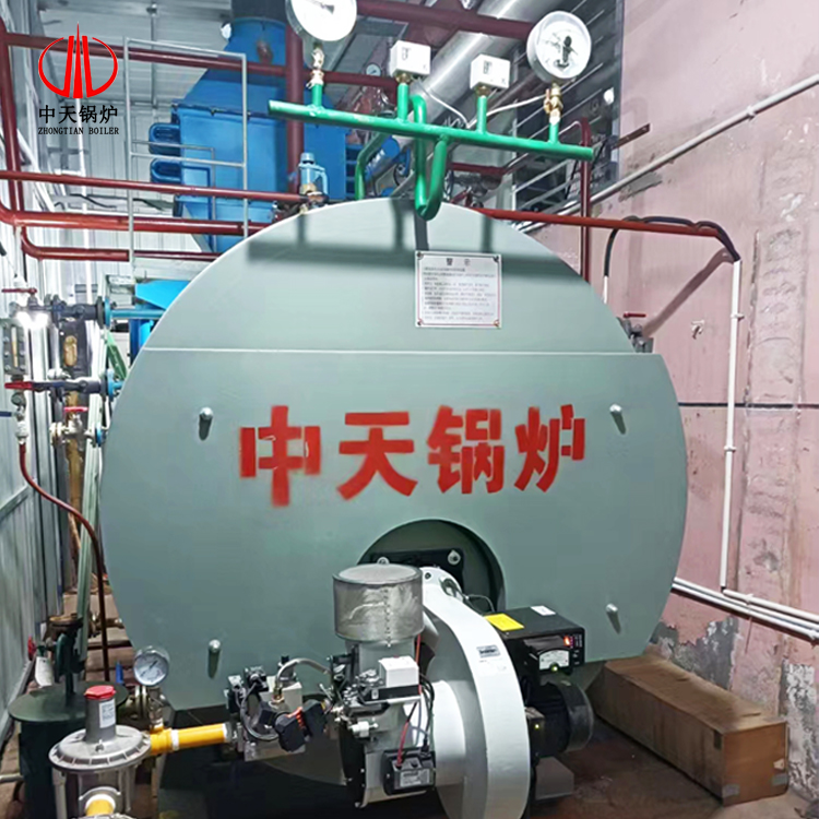 燃油燃气锅炉 低碳环保 支持定制 蒸汽热水锅炉 10t  中天