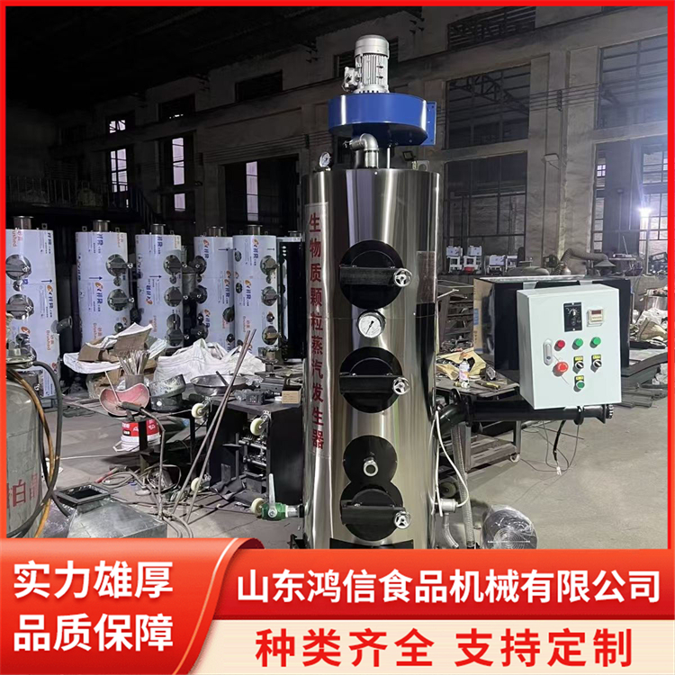 生物质颗粒炉 蒸汽机 性能稳定 工业蒸汽供应 鸿信食品