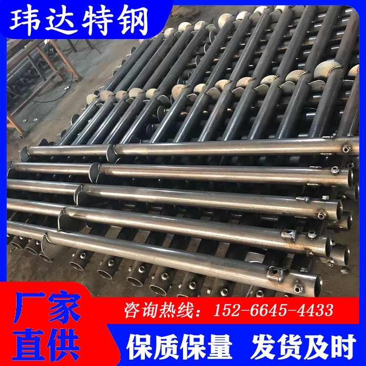 光伏螺旋地桩 预埋灌注桩 太阳能电站用支架 材质优良 支持定制
