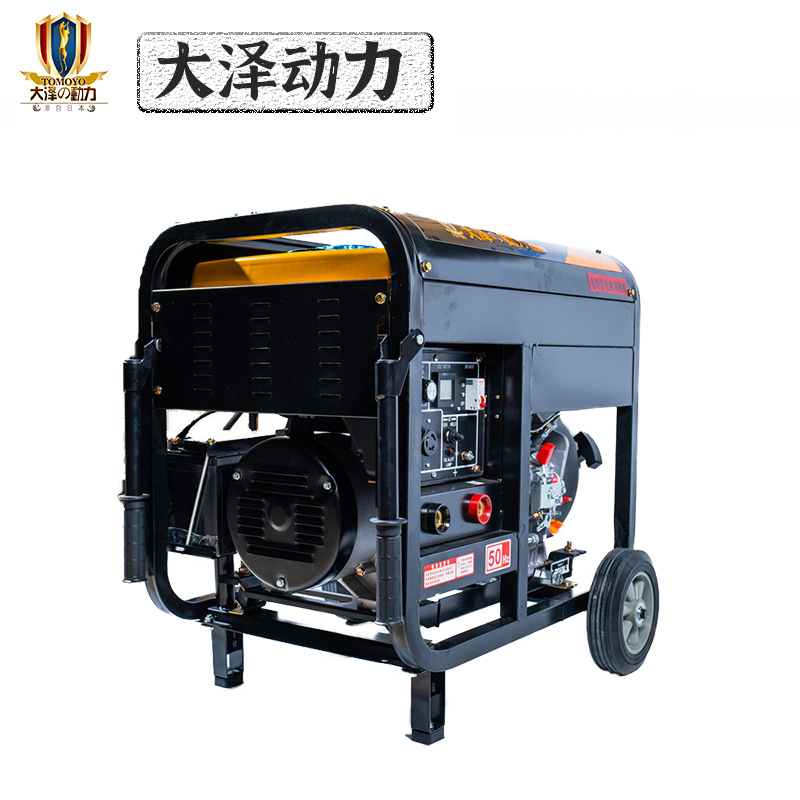 管道工程用250A汽油电焊机带发电