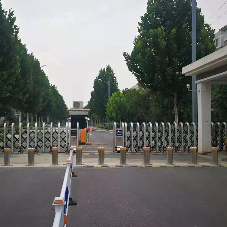 固定路桩 手提式升降柱 强行阻拦  防撞液压升降柱