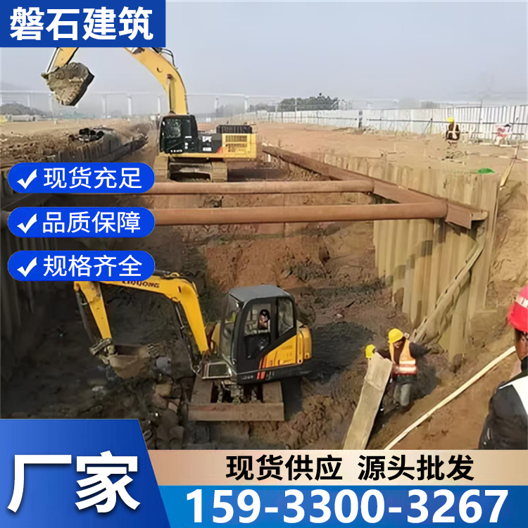 专业打钢板桩 基坑支护基础工程 市政建桥施工用 高效作业