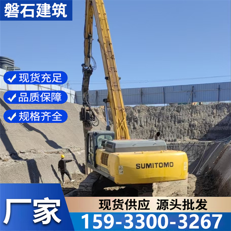 钢板桩支护施工 钢板桩施工 水陆围堰边坡支护 材质优良