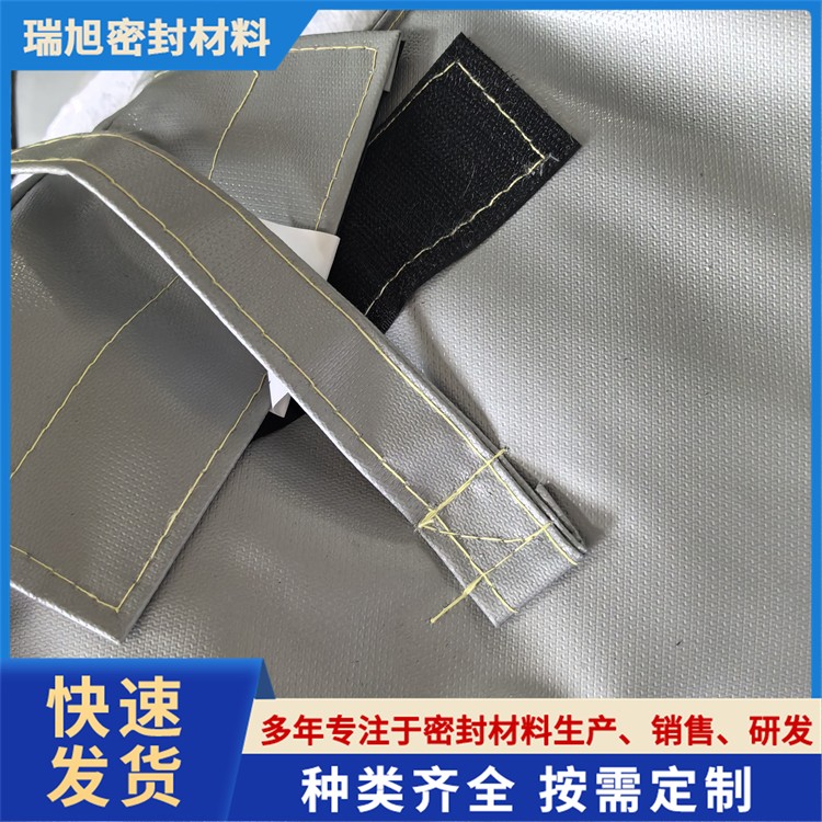 可拆卸保温罩壳软包套硅酸铝加硅胶布防火耐高温罩