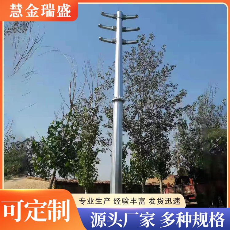 10千伏电力钢杆精选材质