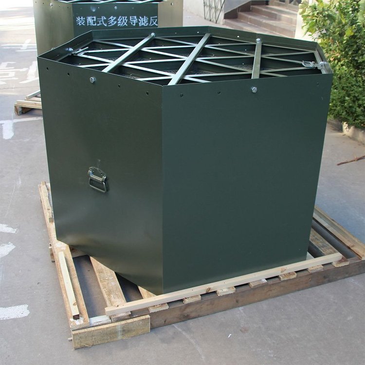 防汛救灾装配式围井堤坝决口快速沉箱多级导滤反压管 厂家供应
