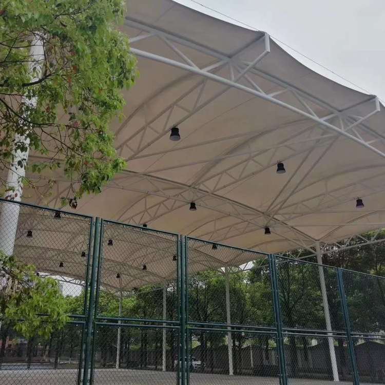 学校操场看台雨棚销售
