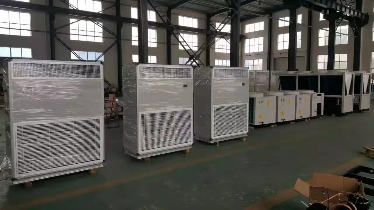 杭井 80P风冷单冷单元式空调机，LF190NH(后回风，顶出风型)，制冷量200KW，不含安装及辅材。
