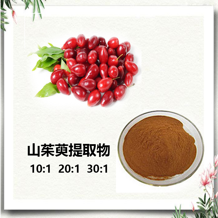 山茱萸提取物 10:1 水提 山茱萸浸膏 山茱萸粉 水溶
