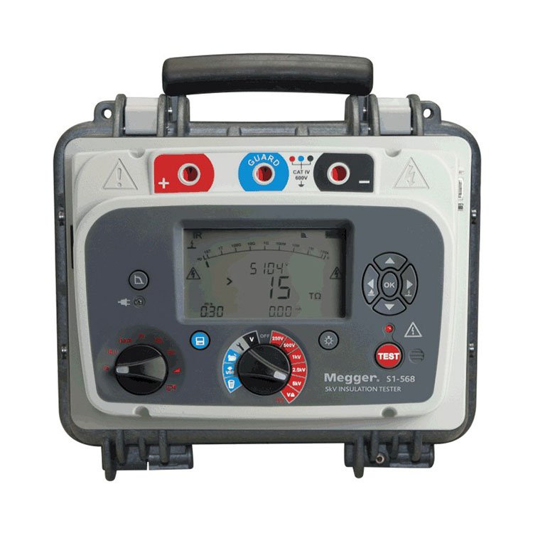 英国 MEGGER 总代 S1-568 绝缘电阻测试仪兆欧表 直流高压检测S1568 5kV