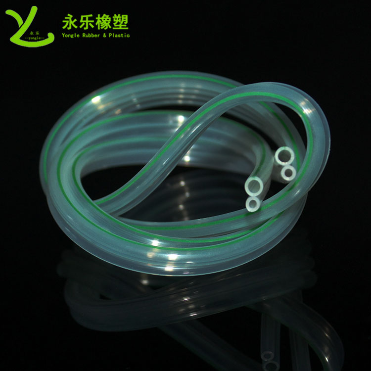 双腔显影硅胶管 医疗器械用高透明硅胶管
