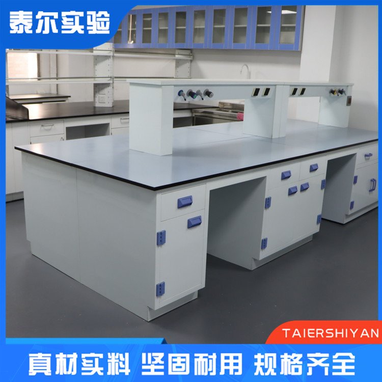 pp实验台 耐强酸强碱试验台 化学操作台 钢木实验用品