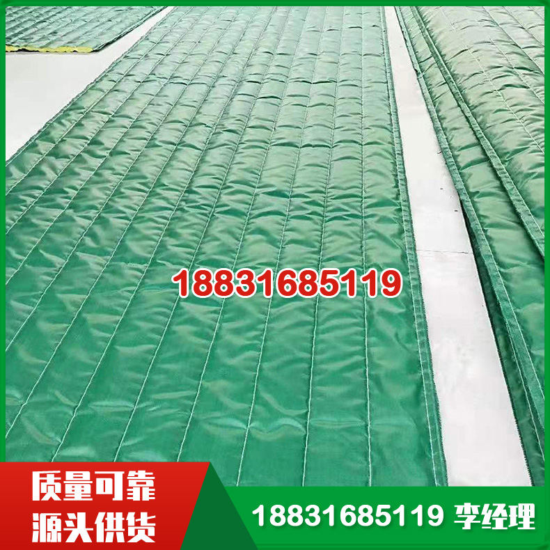 防火保温被 双层加厚 防雨防雪大棚棉被 建筑施工用 可定制