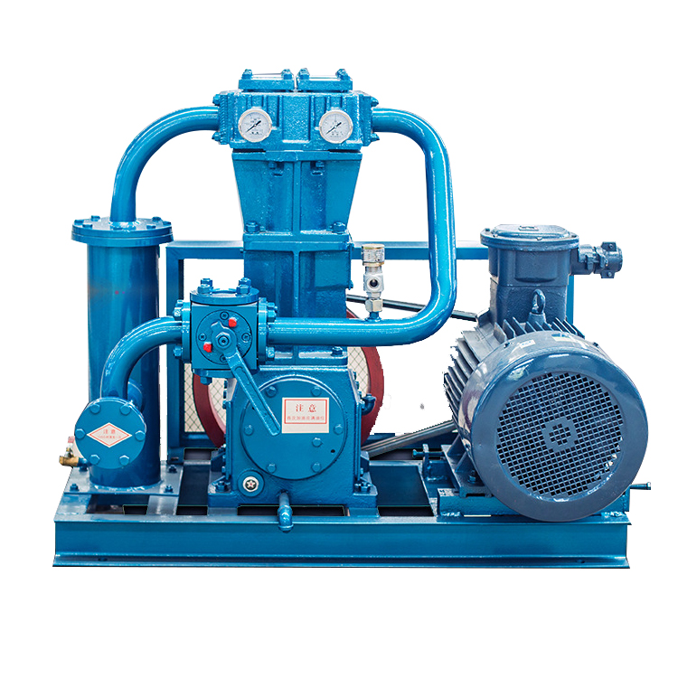 立式LPG压缩机ZW-2.0/10-16 水冷 皮带式 卸车压缩机，可压缩氨气、氮气等