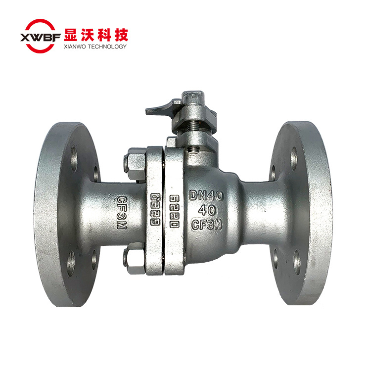 手动304不锈钢法兰球阀CF3M Q41F厂家价格