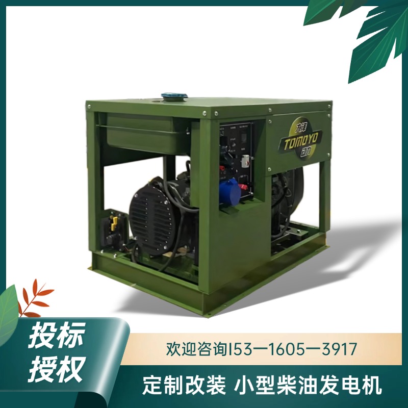 涡轮增压20KVA开架柴油发电机大泽动力