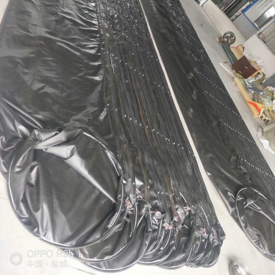 隧道风筒 阳泉顺兴 厂家直销600型号 隧道风筒 工程风筒拉链风筒 煤矿导风筒 抗阻燃矿用风筒布