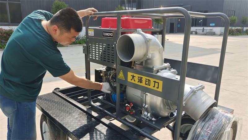 无堵塞柴油机自吸排污水泵500方1000方2000立方防汛泵车