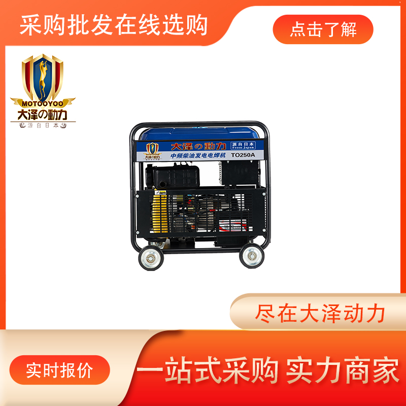 250A柴油发电电焊两用机
