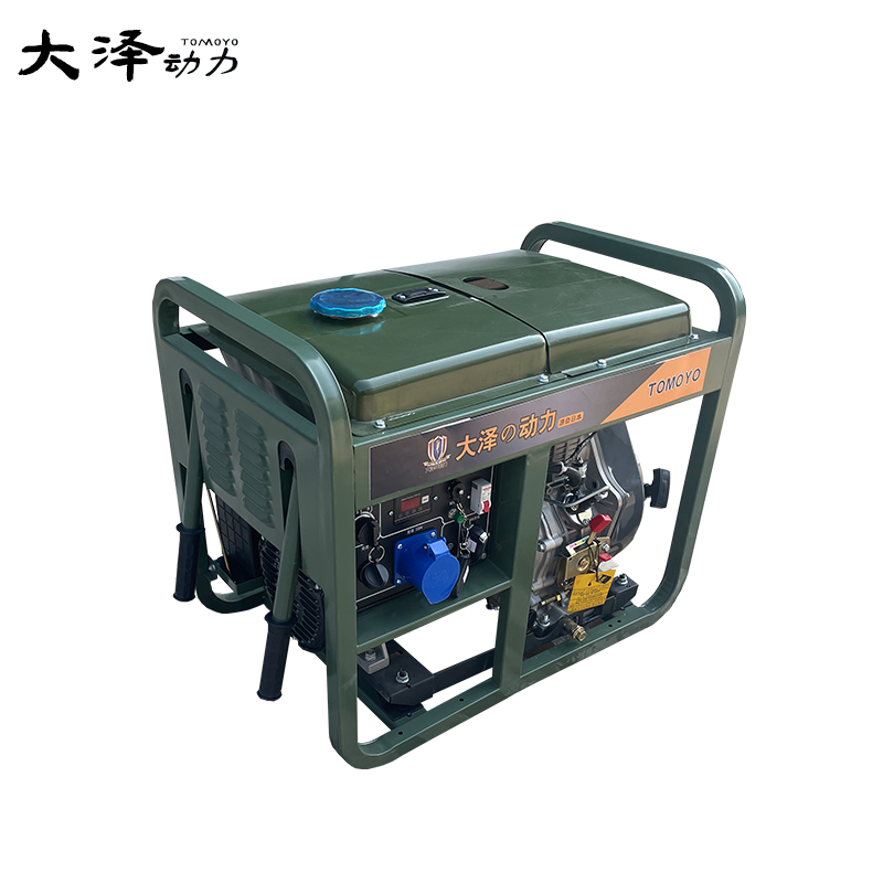 7000瓦小型柴油发电机车载低噪音