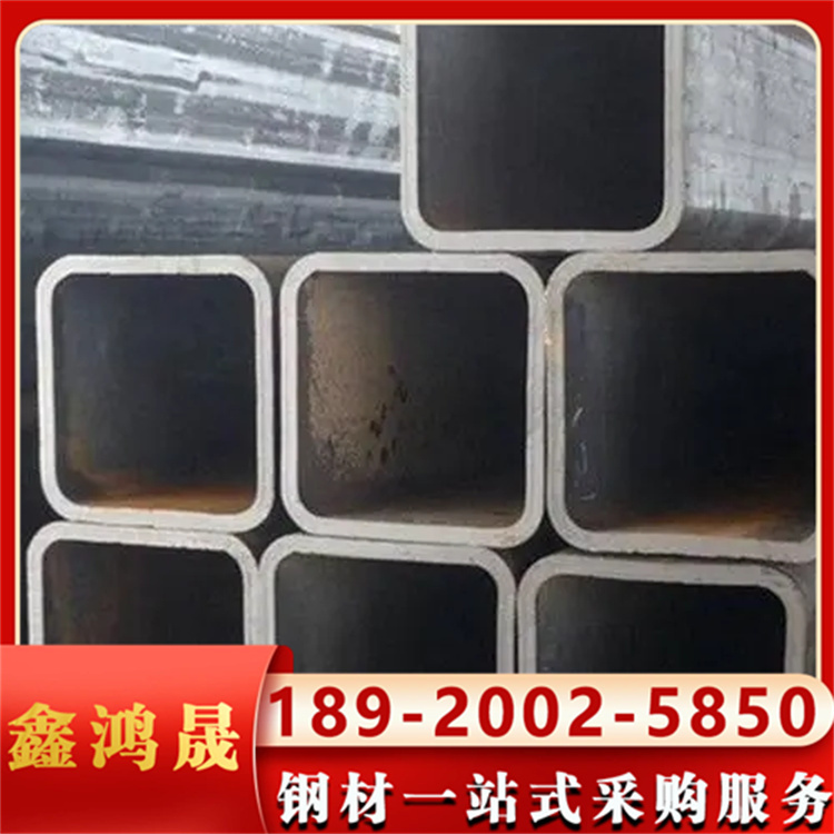 Q355D方管 方矩管 无缝黑方管 现货订做 万吨库存