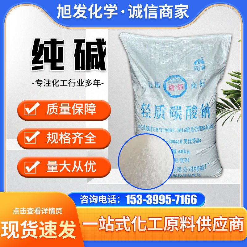 现货含量99%工业纯 碱 污水处理洗涤除污工业级轻质纯碱
