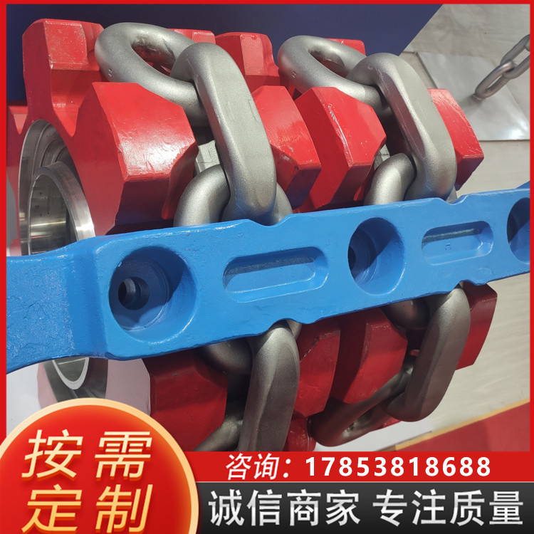 现货非标不锈钢链轮总成 高承载矿用单双排链轮提升机刮板机链轮
