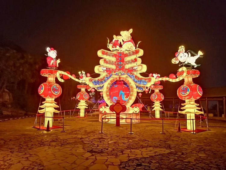 龙兴纪元按需定制各种规格花灯 彩灯全国发货