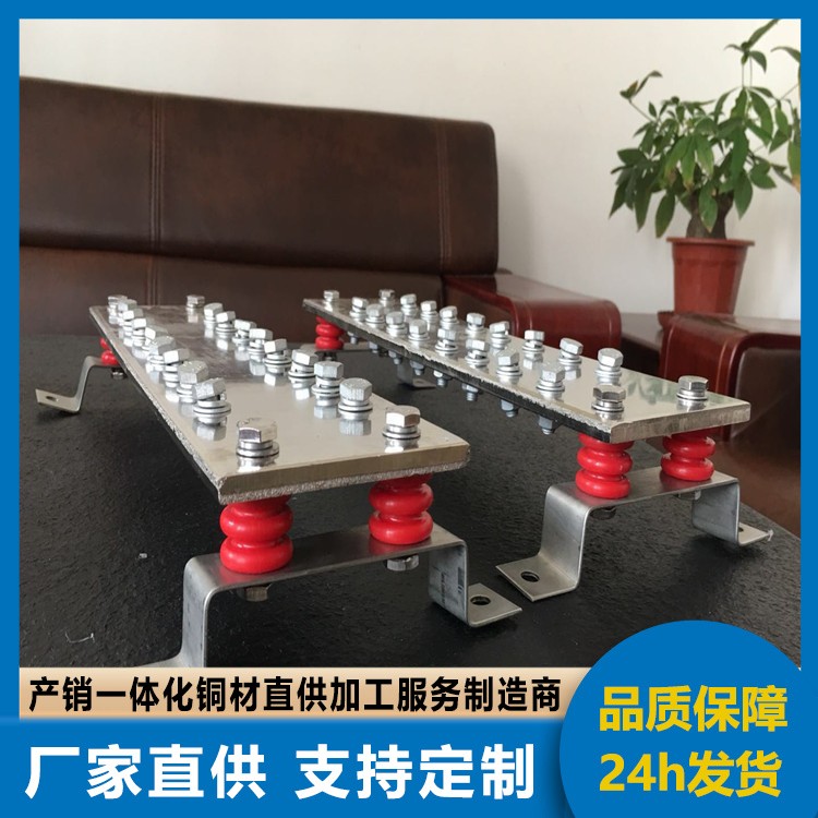 紫铜排汇流排生产厂家 T2红铜排加工 导电导热性好 可按要求定做